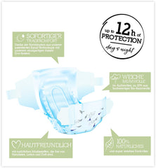 Organické plenky Pure & Nature Velikost 6 XL (17-28 kg) Měsíční box 84 Organické plenky