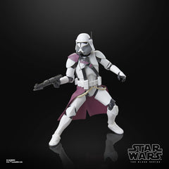 Velitel klonů černé série Star Wars Bacara, Star Wars: Ahsoka prémiová sběratelská figurka (15 cm) Akční figurky Naty Shop