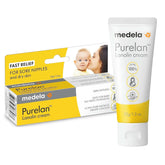 Medela Purelan 37G Lanolin Nipple Cream - krém na bolavé bradavky a suchou pokožku, 100% přírodní, hypoalergenní Příslušenství Potraviny a kojení Bebe Naty Shop