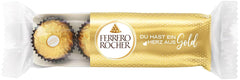 Ferrero Rocher – Křupavé a krémové oříškové pralinky – dárek k Valentýnu pro něj a pro ni – 16 balení po 4 jednotlivých pralinkách