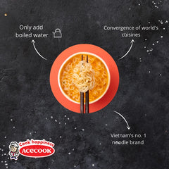 - GD skleněné instantní nudle s vepřovým masem - (1 x 57 g)