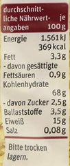 Tegut... Hvězdicové vaječné nudle 250 g Hvězdicové těstoviny bez přísad