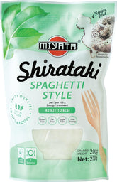 Miyata Shirataki špagety ve stylu konjacových nudlí 1 balení (1 x 270 g)