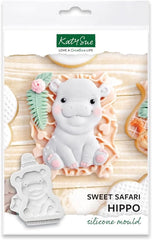 Katy Sue, Silikonový odlitek Sweet Safari, Hroch Naty Shop Kitchen