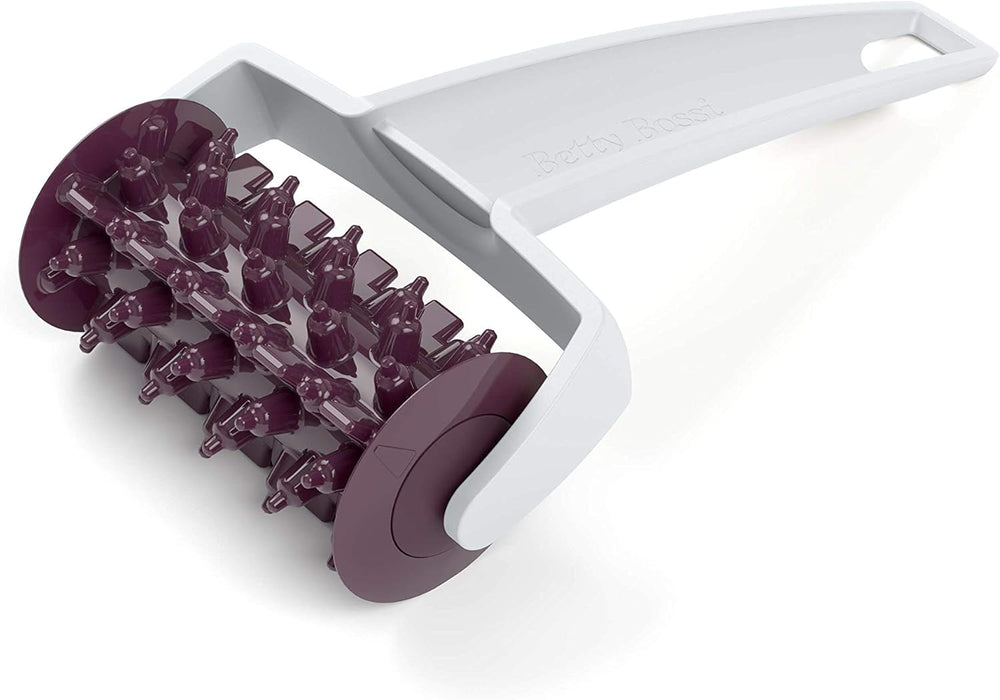 Betty Bossi Cracker Roller, ideální kuchyňský gadget pro přípravu Knäckebrot und Crackern für raffiniertes Fingerfood. Teigschneider mit tollen Rezeptideen.