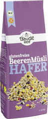 muesli de ovăz hof cu fructe de pădure, fără gluten (425 g) - Bio