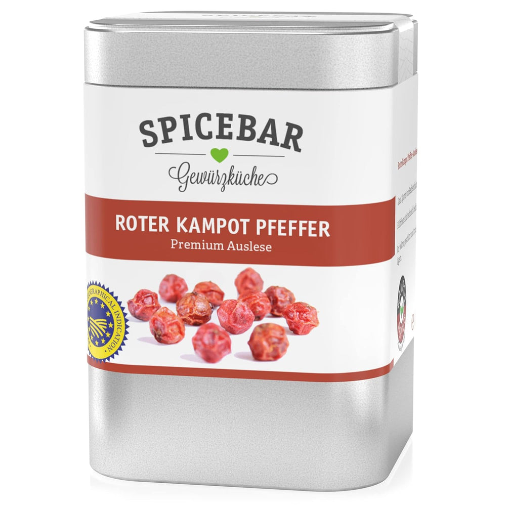 Spicebar Roter Kampot Pfeffer, Premium Auslese aus Kambodscha (1 x 70 g)