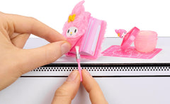 Miniverse MGA Make It Mini Hello Kitty and Friends Seria 3 – Mini obiecte de colecție, Sanrio, replici retro de papetărie, artizanat, DIY, pentru colecționari și copii cu vârsta de 8 ani și peste