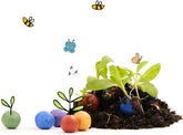 Die Stadtgärtner I 500 Bunte Blumenmurmeln – Lose & Unverpackt Zum Basteln Und Verschenken I Natürliche Geschenke Und Mitgebsel Für Kinder & Erwachsene