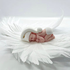 Jedlá dekorace, křest, klobouk