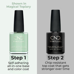 CND Vinylux - dlouhotrvající lak na nehty - klasický lak na nehty - zlatá šalvěj #433 15 ml