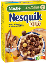 NESTLÉ Duo cereálie, hnědá a bílá čokoláda cereálie a celé cereálie (1 x 325 g)