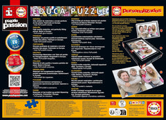 Educa - Puzzle 1000 piese pentru adulti | Minunile lumii, puzzle 1000 piese pentru adulti si copii, obiective turistice, harta lumii. Jigsaw puzzle pentru adulți de la 14 ani (19022) Puzzle Naty Shop