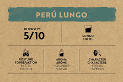 Café Royal Peru Lungo Bio – Nespresso®-kompatible Kaffeekapseln, 100% Arabica aus Peru, cremig, Intensität 5/12, Fairtrade, 100 Kapseln