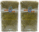 AFROASE - Mungo zelené fazolky - 1 x 1 kg (balení po 2 kusech)