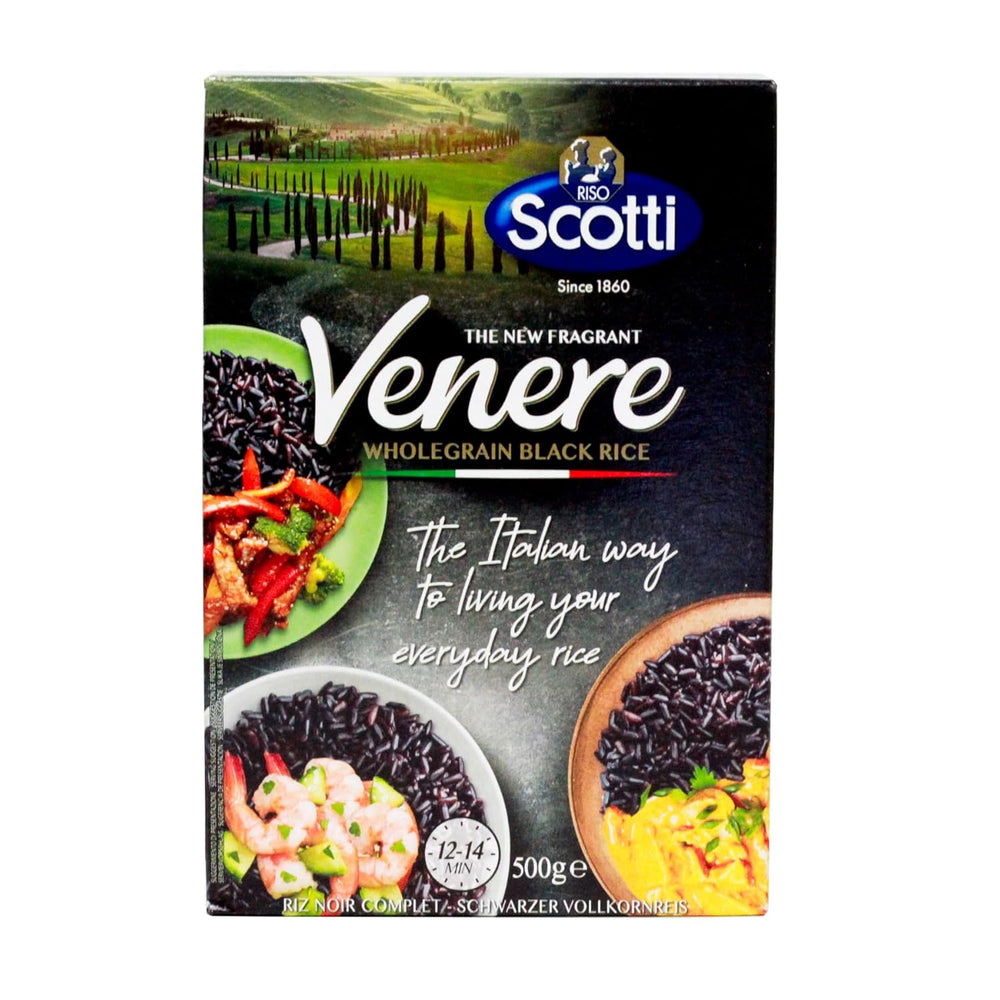 Scotti Black celozrnná rýže Riso Nero Venere 500 g