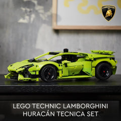 LEGO 42161 Technic Lamborghini Huracán Tecnica Stavebnice modelu autíčka Stavebnice závodního auta pro děti Chlapci Dívky Kolekce fanoušků motoristického sportu Dárkové stavebnice Besuche den LEGO-Store
