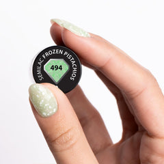UV lak na nehty Semilac Hybrid 494 Frozen Pistachios 7 ml