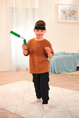 Další Ninja Nunchaku, zvuk, rukojeť obalená měkkým materiálem, 13cm, role play, od 3 let, zelená Akční figurky Naty Shop