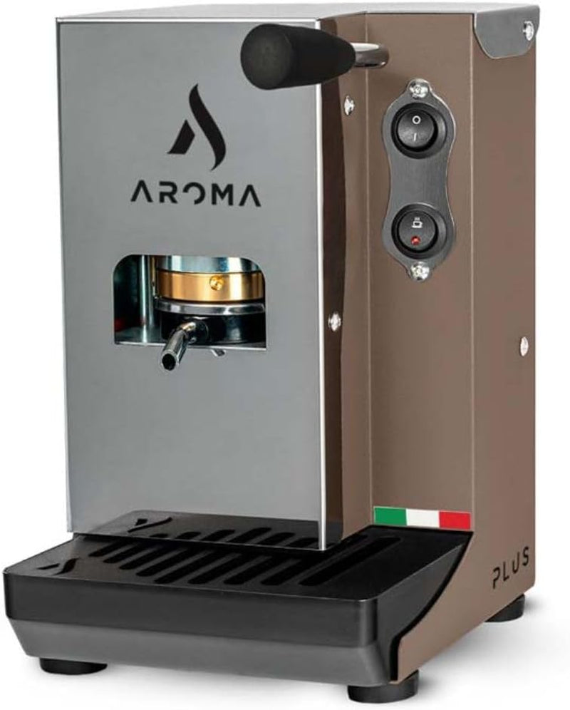 Capsule de cafea pentru espressor Aroma Plus+ ESE 44 (gri taupe)