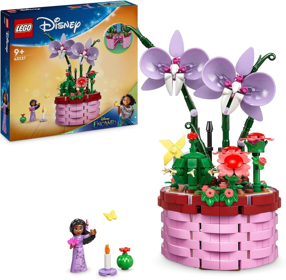LEGO Ç€ Disney Encanto Isabellin květináč, dětská sada se sestavitelnou hračkou orchidej, dekorativní stavebnice s minipanenkou filmové postavy, tip na dárek pro dívky a chlapce od 9 let 43237 Stavebnice Beuche den LEGO-Store Single