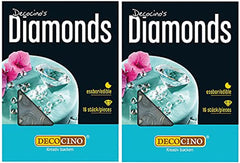 Diamante comestibile Decocino, 2 x 16 bucati Sprinkles Naty Shop