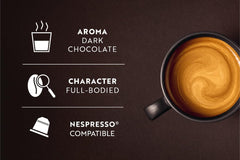 Café Royal Espresso Forte – Nespresso®-kompatible Kaffeekapseln, 100 % Arabica, vollmundig, mittlere Röstung, Intensität 9/12, 36 Kapseln