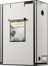 Pěstební stan Spider Farmer Pro 70x140x200cm s rolovacími dveřmi, pozorovacím oknem, odnímatelným podlahovým panelem, tkanina Mylar 2000D, pro vnitřní hydroponii s SF4000, G4500, SE4500