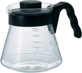 4977642019126 Carafă pentru servire cafea V60 700 ml VCS-02B, sticlă, incoloră, 17,3 x 14,1 x 13 cm