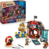 LEGO ONE PIECE Zirkuszelt von Buggy dem Clown - Interaktives Spielzeug mit 4 Minifiguren - Ruffy, Nami & Zoro sowie 2 Steckbriefen - Kreatives Geschenk für Jungen, Mädchen & Fans ab 8 Jahren - 75637