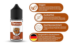 Twizzy Waffle Food Arome - 30 ml - Intenzivní aroma - Ideální na pečení Arome Naty Shop