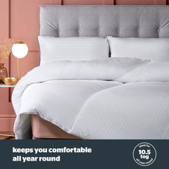 Duvet Silentnight Hotel Collection 10.5 Tog - manželská postel, polyester, bílá Peřiny a přikrývky Naty Shop