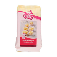 Funcakes Mix Für Schweizer Baiser Buttercreme: Einfach Zu Berübenen, Cremig, Perfekt Zum Dekorieren, Abdecken Und Füllen Von Kuchen, Belag Auf Cupcakes. 400 G. Směs na pečení a vaření Naty Shop Default Title