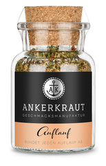 Ankerkraut Auflauf, für Gemüse-, Kartoffel- und Nudelauflauf, Gewürzsalz mit Pfeffer, Parsilie, Knoblauch, Karotte, 90 g v Korkenglas