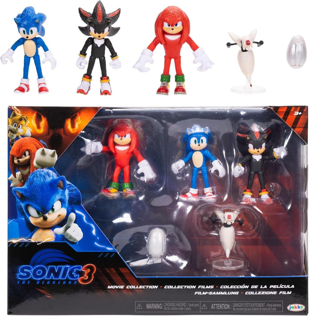 Sonic 3 Movie 6 cm akční figurky Multipack Akční figurky Naty Shop Výchozí název