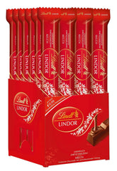 Lindt LINDOR tyčinky mléčné čokolády, 24 x 38 gramů Čokoládové bonbony Naty Shop Výchozí název
