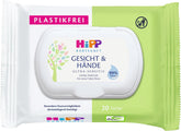 HiPP Baby měkké vlhčené ubrousky na obličej a ruce, balení 12 (12 x 20 kusů)