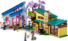 LEGO Friends Rodinný dům Ollyho a Paisleyových, Domeček pro panenky s figurkami a doplňky, Dvoupatrový domeček a domeček na stromě, Kreativní dárek pro dívky a chlapce 7+ 42620 Stavebnic Besuche den LEGO-Store