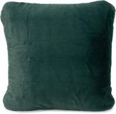 Gözze - Husă de pernă confortabilă, Merino Feeling, 50X50 Cm - Verde închis Paturi si Cuverturi Besuche den Gözze-Store Verde închis
