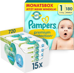 Premium Protection Starter Pack 1 a vlhčené ubrousky Aqua