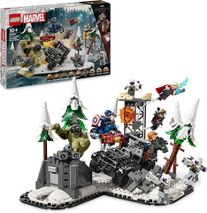 Stavebnice a hrací sada LEGO Marvel Avengers: Age of Ultron s 8 minifigurkami superhrdinů Thor, Hulk a Iron Man Stavebnice pro chlapce a dívky Dobrodružná sada 76291 Stavebnice Besuche den LEGO-Store Výchozí název