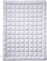 Plapumă Billerbeck Simone Superlight - plapumă de mătase - 135 X 200 Cm - plapumă de vară, plapumă răcoritoare, plapumă ușoară de vară - 100 % bumbac, alb Plapumi si pilote Naty Shop 135X200 Cm