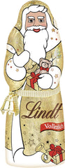 Lindt Santa Glamour, mléčná čokoláda, nový design, 1 balení (18 x 125 g)