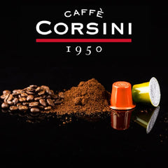 Corsini Caffe Super Cremoso in Grani Italian Espresso Beans - Amestec de cafele premium pentru o cafea corpolentă, cu un caracter puternic și un gust de lungă durată Cafea Naty Shop