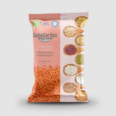 Seba Garden Red Lentils 1kg - prémiová celá čočka z Kanady - Massor Dal, bez GMO, s vysokým obsahem bílkovin, s vysokým obsahem vlákniny - vše přírodní, veganské, bez lepku, ideální do polévek a kari