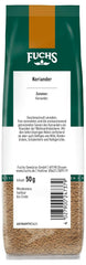 Fuchs Gewürze - Koriandr gemahlen im recyclebaren Nachfüllbeutel - 50 g