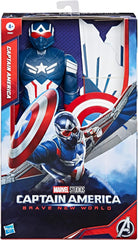 Marvel Studios Captain America Brave New World, Captain America Deluxe akční figurka, 30 cm Akční figurky Naty Shop
