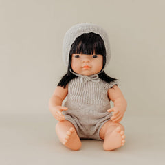 Miniland Babypuppe asiatisches Mädchen 38cm-31056, Zufällig