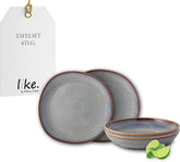 Set de masă bej Lave de la Villeroy & Boch, 4 piese, ca.