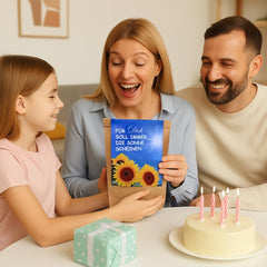 Dárek pro ženy – ať vám vždy svítí slunce – sada na pěstování slunečnice, dárková taška s překvapením, sada na výsadbu